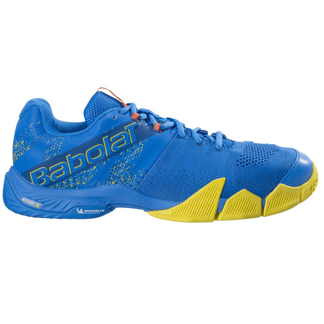 Babolat Movea Men French Blue/ Vibrant Yellow Padel Shoes