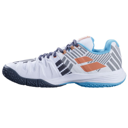 Babolat Sensa Women White/ Canyon Sunset Padel Shoes