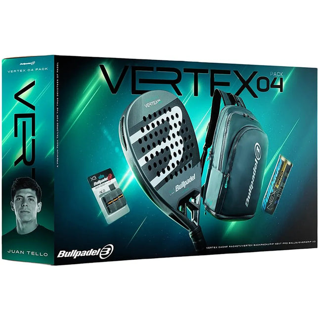 Bullpadel Vertex 04 Comfort 2025 Pack