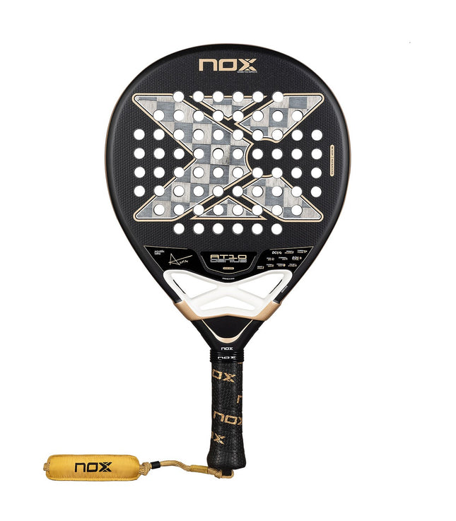 Nox AT10 Luxury Genius 18K Alum 2026 Padel Racket by Agustín Tapia (Pre-Order! Shipping Starts Mid-November)