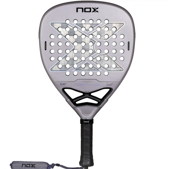 NOX Genius Attack 18K Alum by Agustín Tapia 2027 Padel Racket