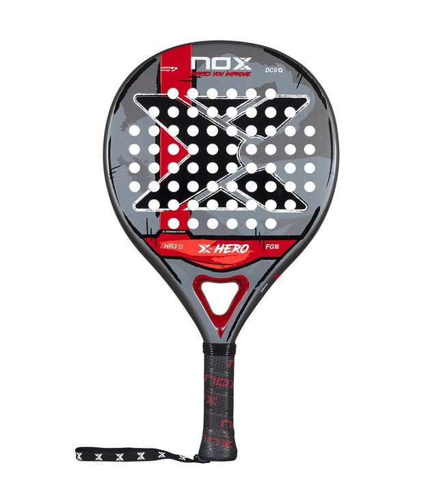 Nox X-Hero Red Padel Racket (Pre-Order! Shipping Starts Mid November)