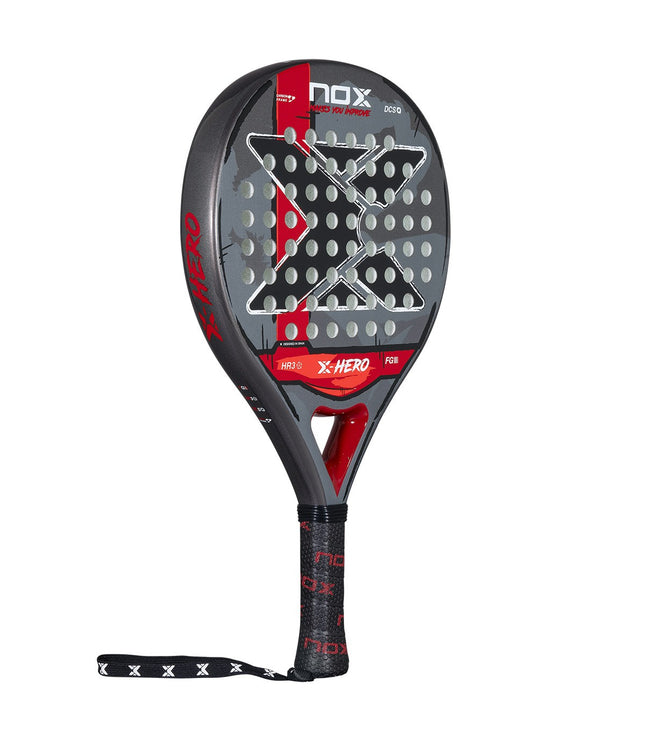 Nox X-Hero Red Padel Racket (Pre-Order! Shipping Starts Mid November)