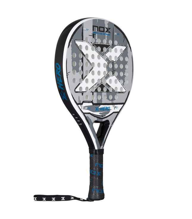 Nox X-Hero White Padel Racket (Pre-Order! Shipping Starts Mid-November)