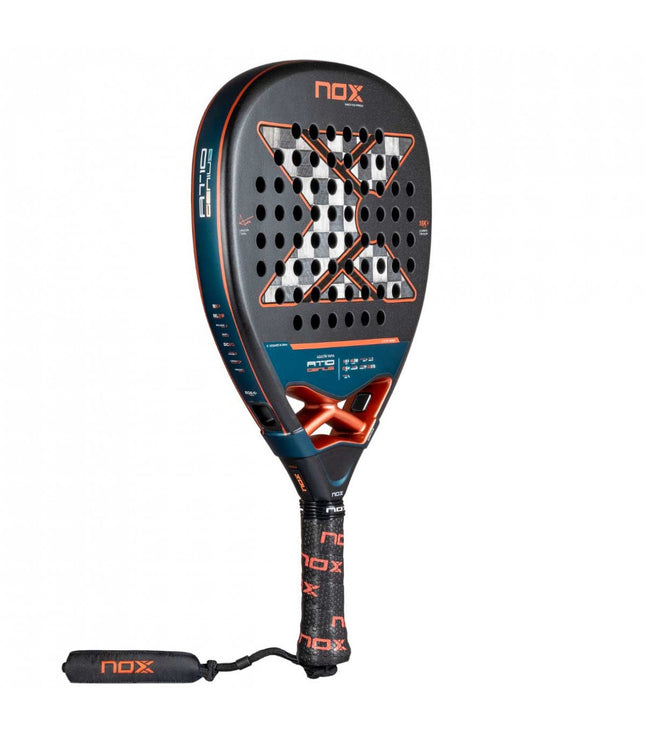 Nox At Attack 18K Alum 2025 Padel Racket by Agustín Tapia