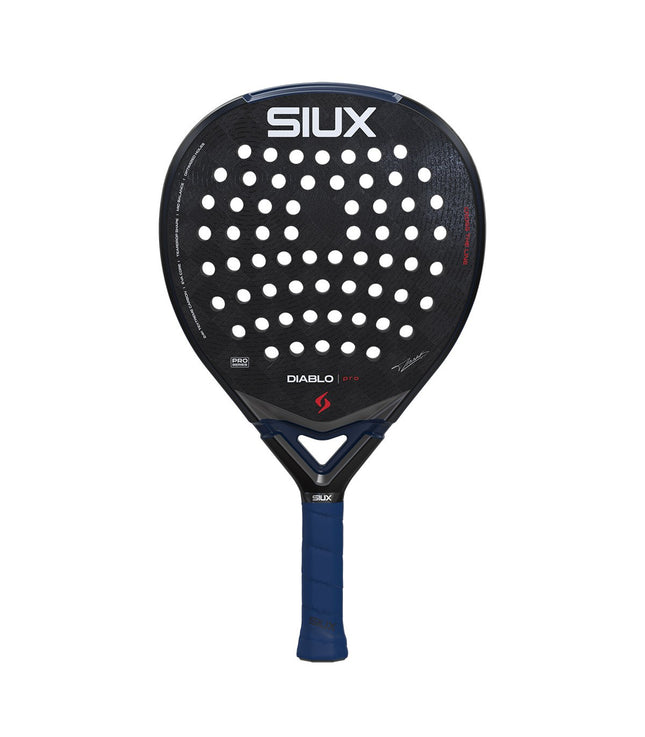 Siux Diablo Pro 2026 Night Blue Padel Racket for sale on Padel Webshop