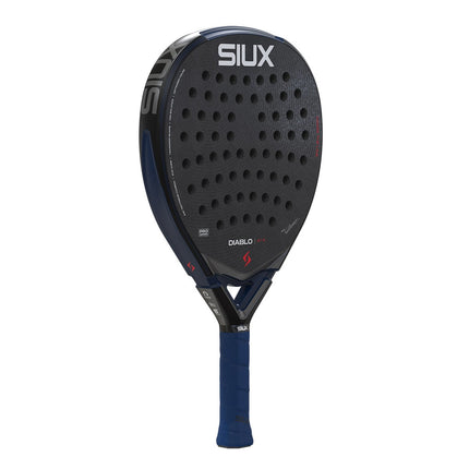 Siux Diablo Pro 2026 Night Blue padel racket te koop bij Padel Webshop