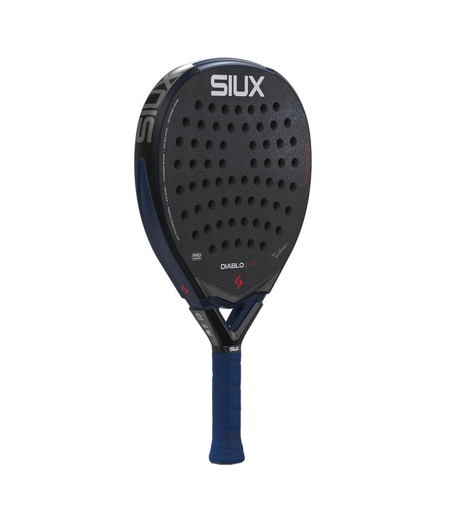 Siux Diablo Pro 2026 Night Blue padel racket te koop bij Padel Webshop