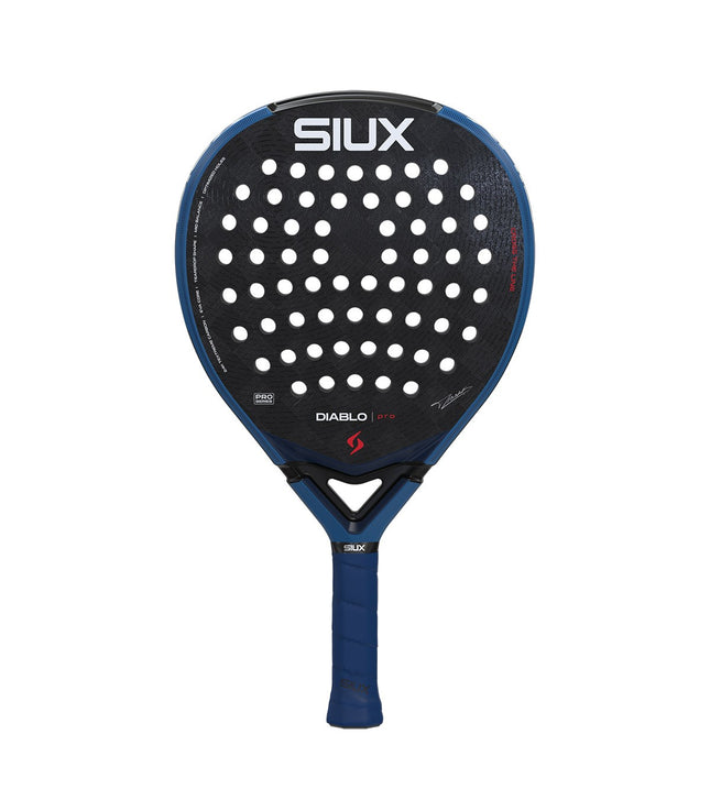 Siux Diablo Pro 2026 Royal Blue Padel Racket for sale on Padel Webshop