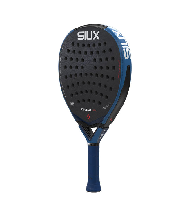 Siux Diablo Pro 2026 Royal Blue padel racket te koop bij Padel Webshop