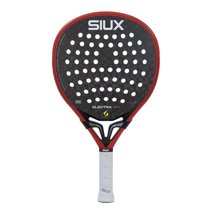 Siux Electra Pro 2026 Fire Red Padel Racket for sale on Padel Webshop