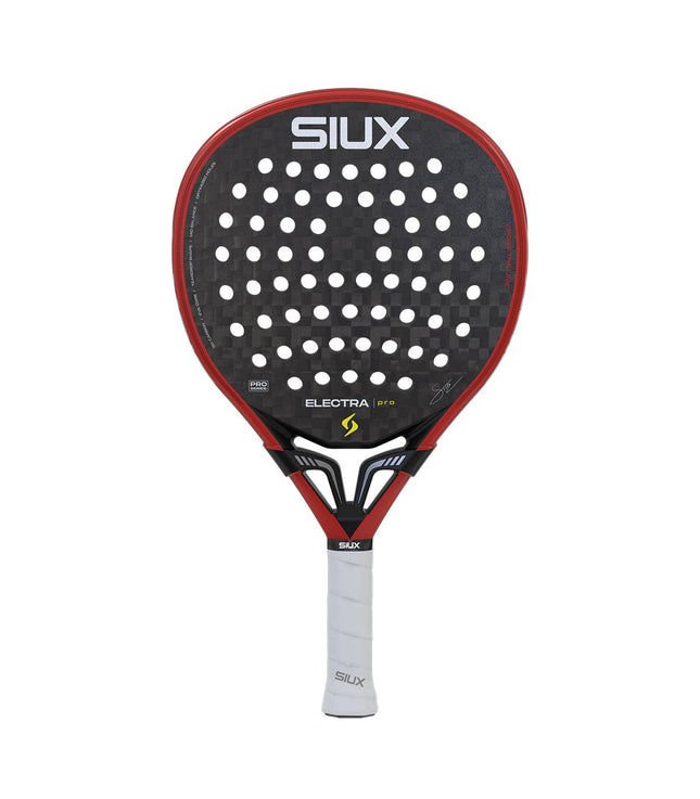 Siux Electra Pro 2026 Fire Red Padel Racket for sale on Padel Webshop