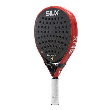 Siux Electra Pro 2026 Fire Red padel racket te koop bij Padel Webshop
