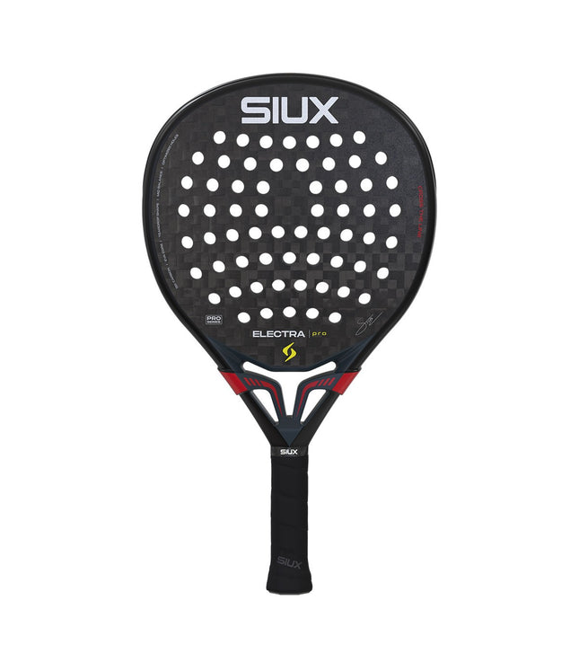 Siux Electra Pro 2026 Shadow Red Padel Racket for sale on Padel Webshop