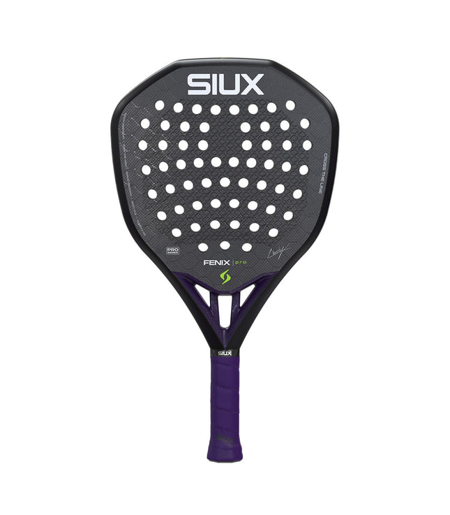 Siux Fenix Pro 2026 Black Padel Racket for sale on Padel Webshop