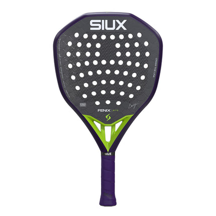 Siux Fenix Pro 2026 Glow Purple Padel Racket for sale on Padel Webshop