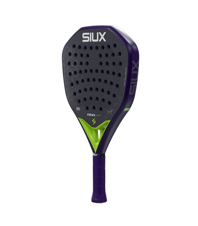 Siux Fenix Pro 2026 Glow Purple padel racket te koop bij Padel Webshop