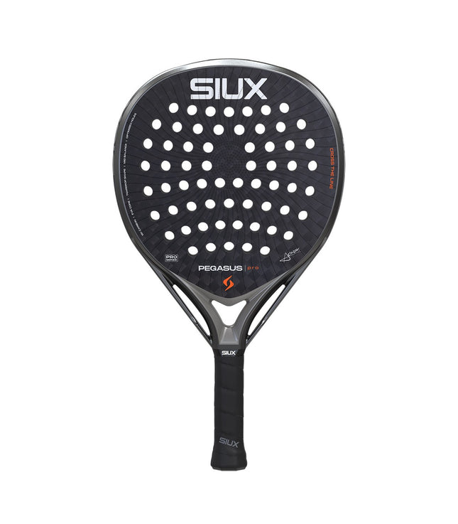 Siux Pegasus Pro 2026 Storm Grey Padel Racket for sale on Padel Webshop