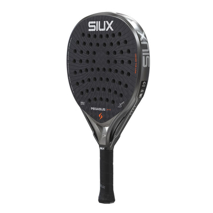 Siux Pegasus Pro 2026 Storm Grey padel racket te koop bij Padel Webshop