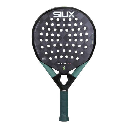 Siux Trilogy Pro 2026 Noir Frog Padel Racket for sale on Padel Webshop